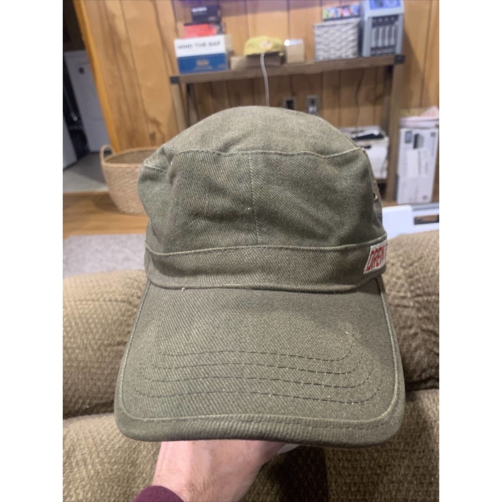 Drew Estate Rebirth of Cigars Cadet Military Adjustable Hat Cap Men Women Green